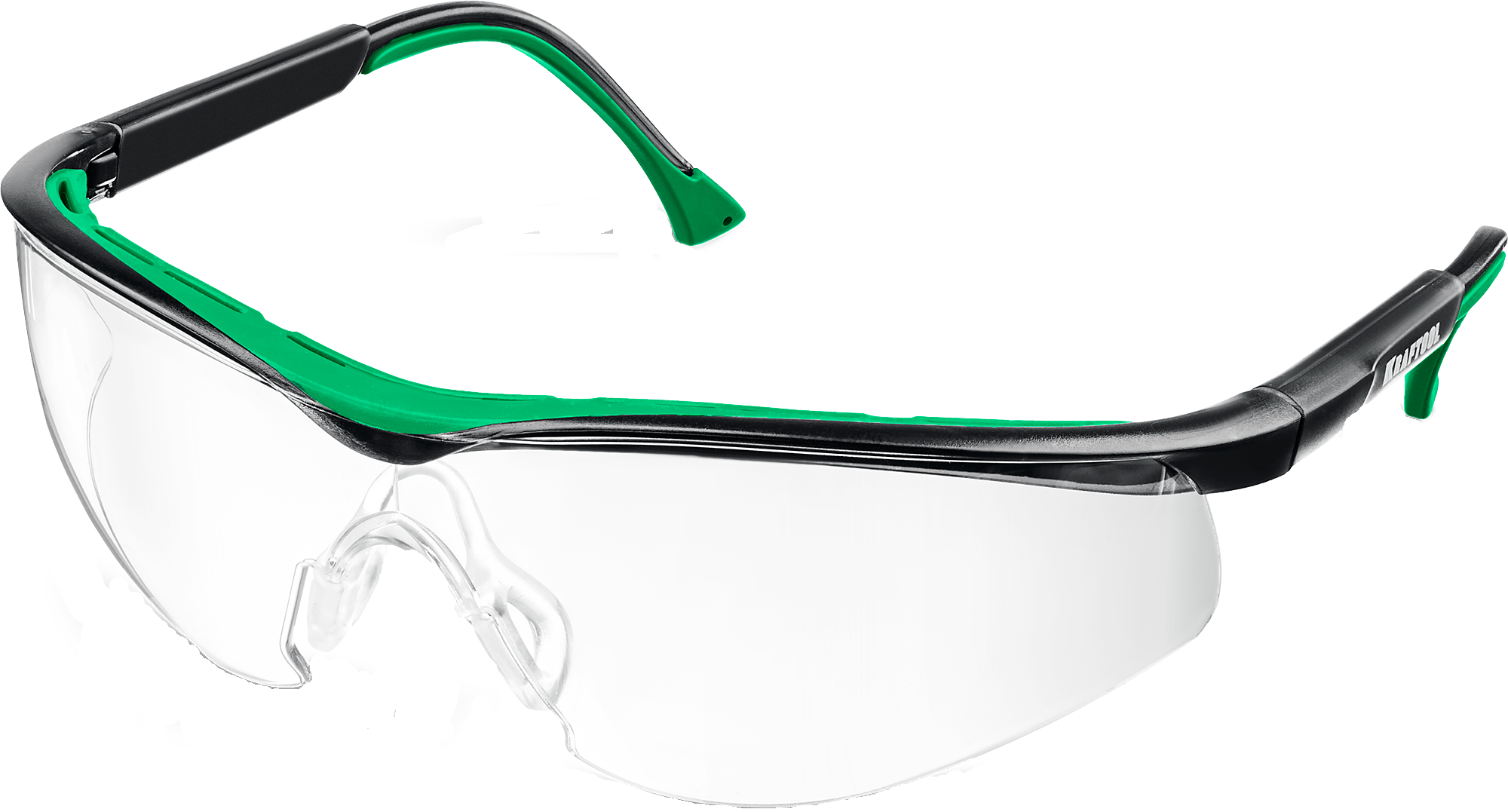 Очки защитные открытого типа, стекло-моноблок Basic Kraftool - фото