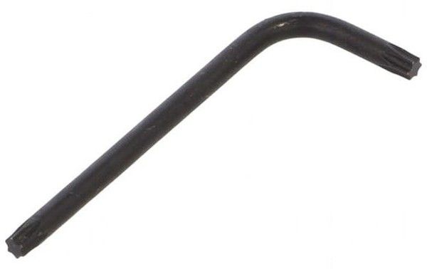 Ключ Г-образный короткий Wiha, шлиц TORX, хромованадиевая сталь - фото