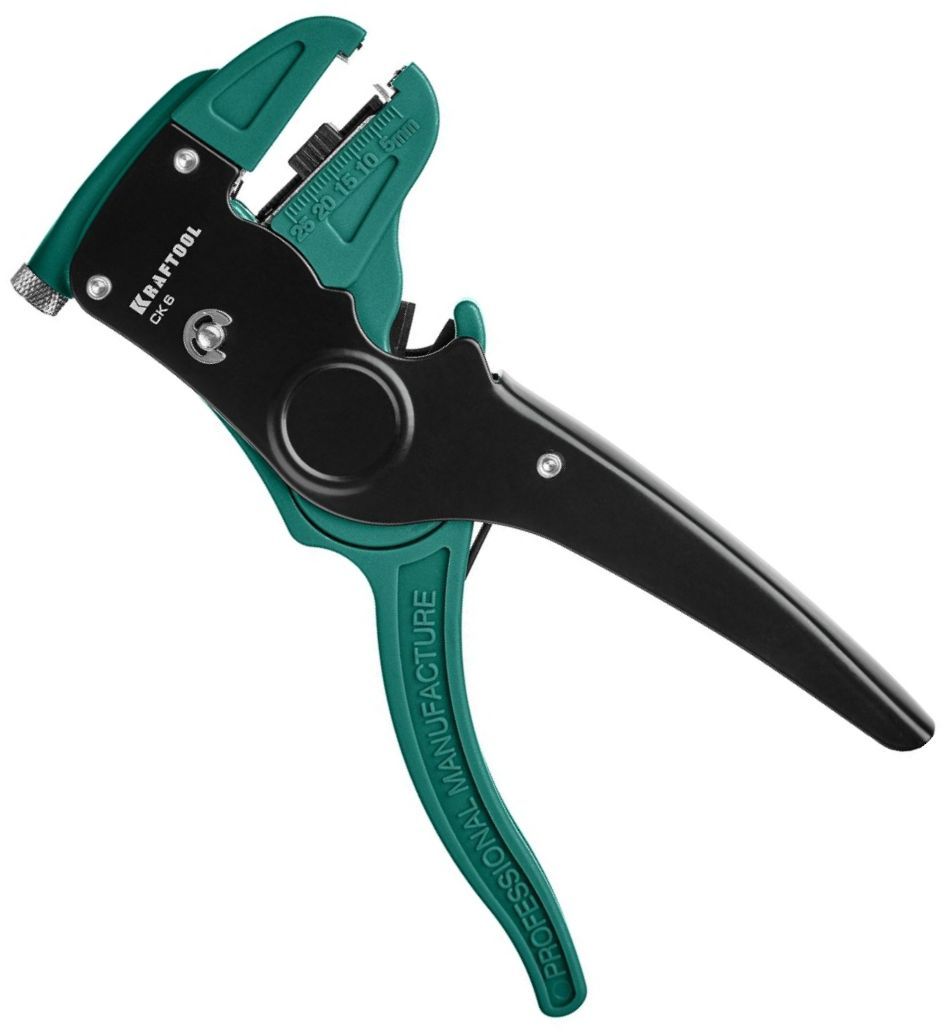 Стриппер автоматический 0,2-6 мм² Kraftool CK-6 22630 - фото