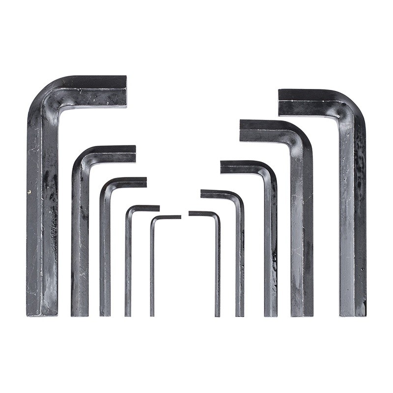 Набор имбусовых ключей на кольце 2-14 мм (10 шт) BIBER 90502 - фото