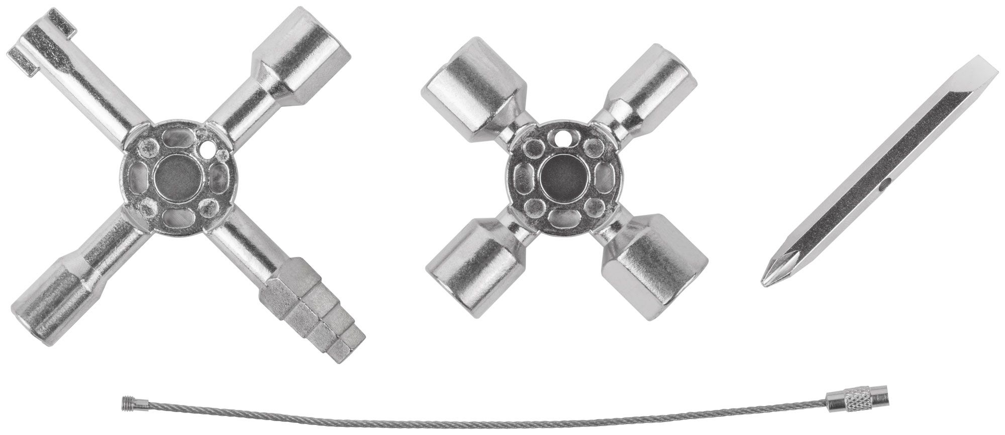 Ключ универсальный для электрошкафов 10-в-1 FIT 60110 - фото