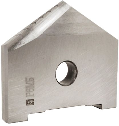 Сверло перовое по металлу (пластина) ГОСТ 25526-82 РИ, сталь Р6М5 - фото