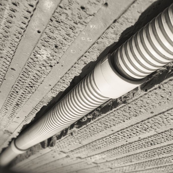 Дюбель-хомут вставной для труб Schnabl USE, полипропилен - фото