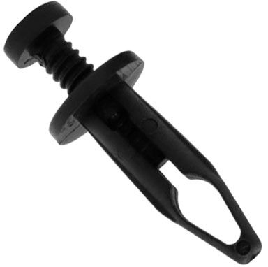 Клипса автомобильная крепежная с резьбовым штырьком AS-240 - фото