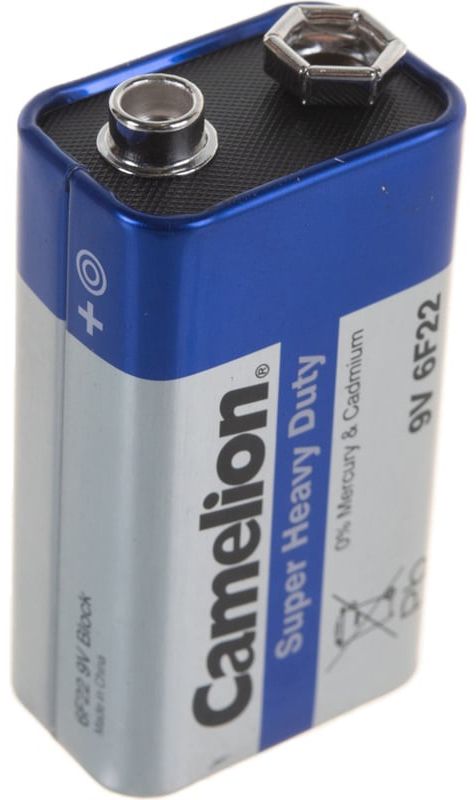 Батарейка Крона Super Heavy Duty 6F22 Camelion 228678 - фото