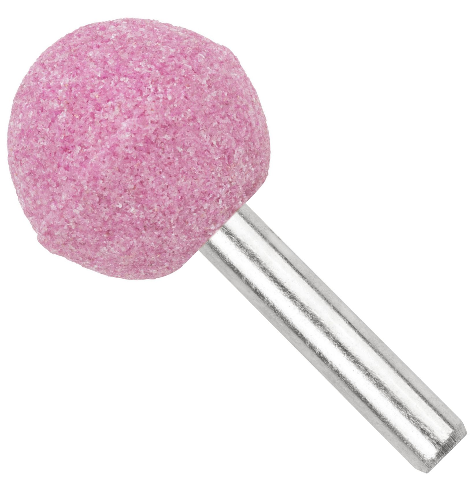 Шарошка абразивная сферическая 25х6 мм по металлу FIT 36954 - фото