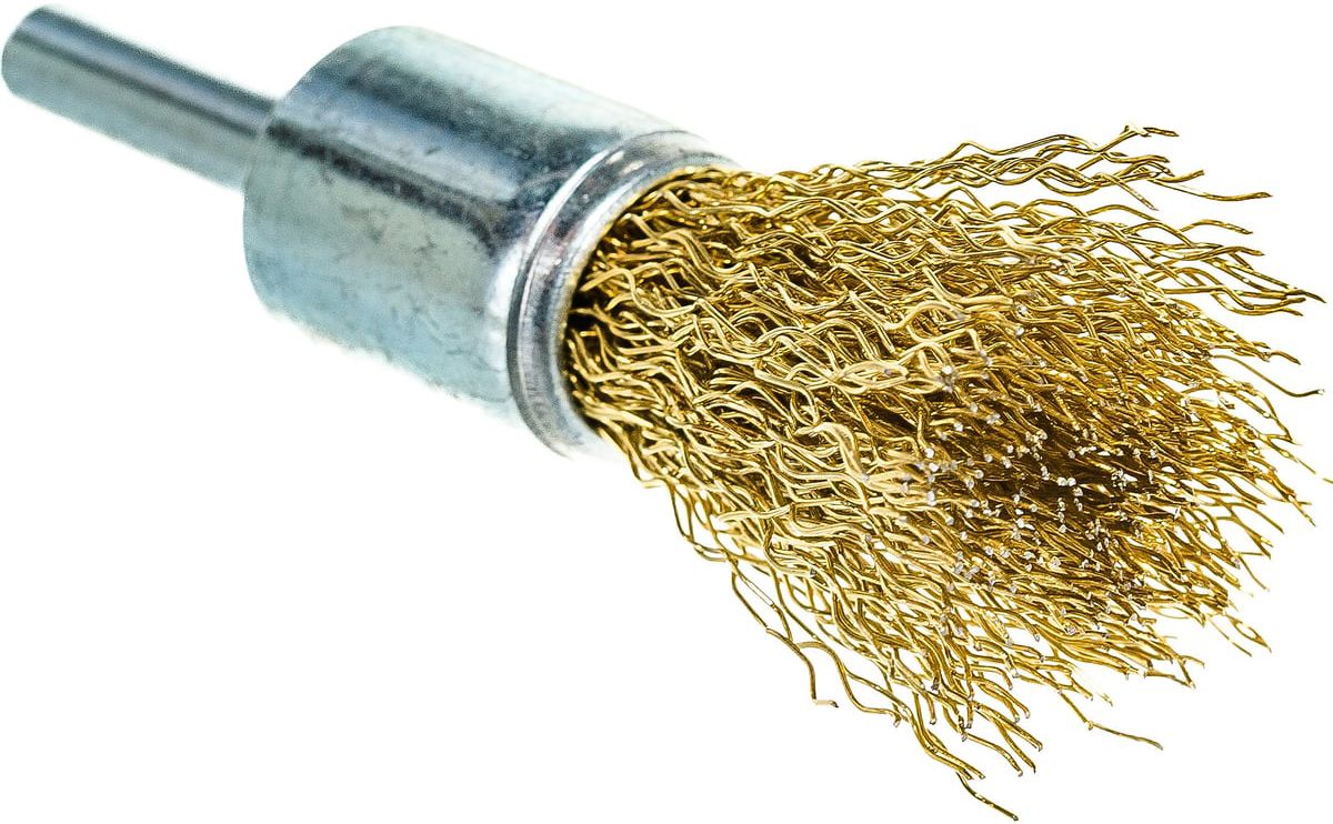 Набор щеток кистевых 17 мм для дрели Профессионал ЗУБР 35225-17-H2_z02, 2 шт - фото