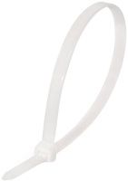 Стяжка нейлоновая белая КСС Fortisflex, 1 шт