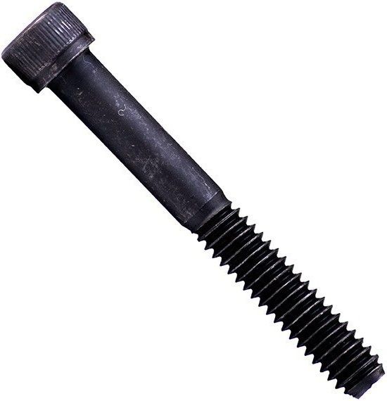 Винт дюймовый BSW 1/4-20 х 3/4 (19 мм) DIN 912, класс прочности 12.9, сталь без покрытия - фото