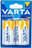 Батарейки D Varta Energy, 2 шт