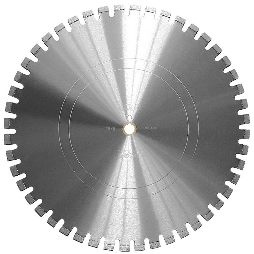 Диск алмазный сегментный FB/M по железобетону 600 мм, Messer 01-15-610 - фото