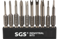 Набор бит 50 мм S2 Spanner, Tri-Wing, TA SGS SGS6350-10C, 10 шт 