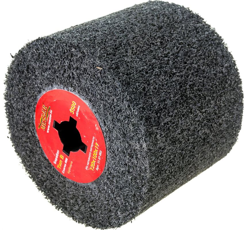 Барабан ламельный 120х100 Р80 посадка 19 мм тип B Messer 11-57-003 - фото