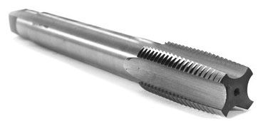 Метчик гаечный с прямым хвостовиком, исполнение 2, Р6М5 ГОСТ 1604-71 РИ, метрическая резьба - фото