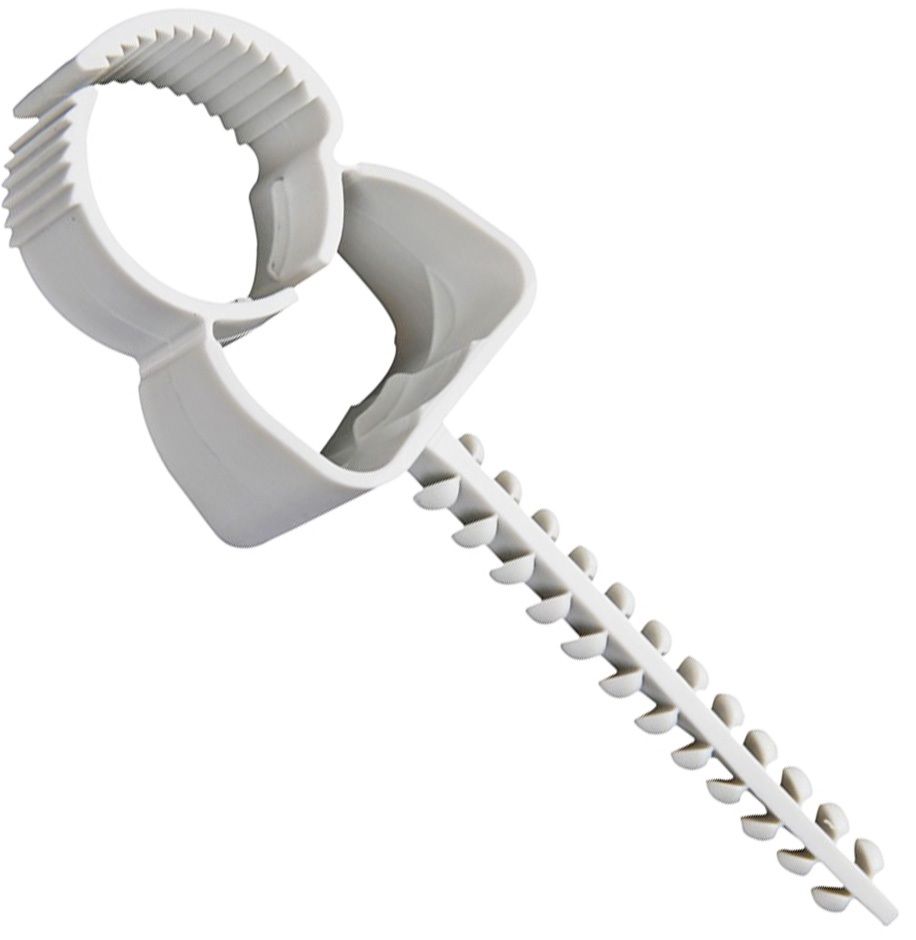 Дюбель со скобой и фиксирующим зажимом для труб Schnabl USA - фото