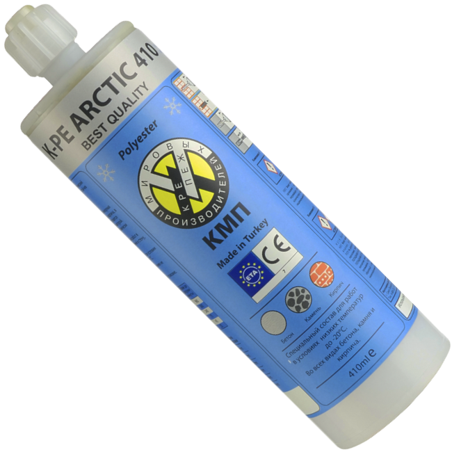 Анкер химический 410 мл K-PE Arctic КМП, зимний, полиэстер  - фото