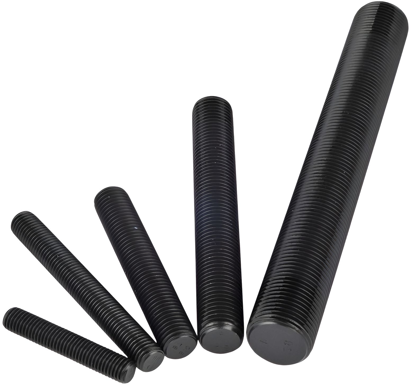 Шпилька резьбовая дюймовая с мелкой резьбой UNF 5/8"-18x3" (76,2 мм) A193 778561, класс прочности 8.8, легированная сталь B7 - фото