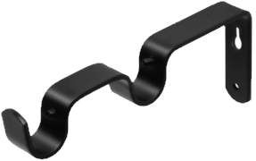 Кронштейн для карниза двухрядный D20 80/150 мм, цвет в ассортименте - фото