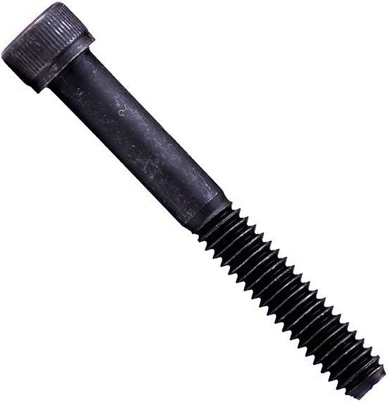 Винт дюймовый BSW 7/16-14 х 1" (PT) DIN 912, класс прочности 12.9, сталь без покрытия - фото