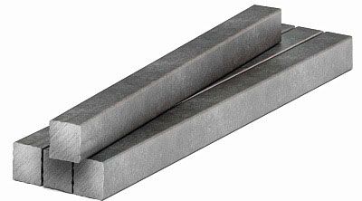 Шпоночная сталь 12х12 мм DIN 6880, ГОСТ 8787-68, сталь Ст20, 1 м - фото