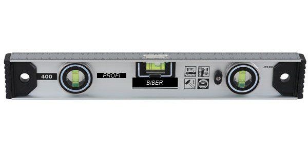 Уровень двутавровый ударопрочный 1000 мм BIBER Profi 40304 - фото