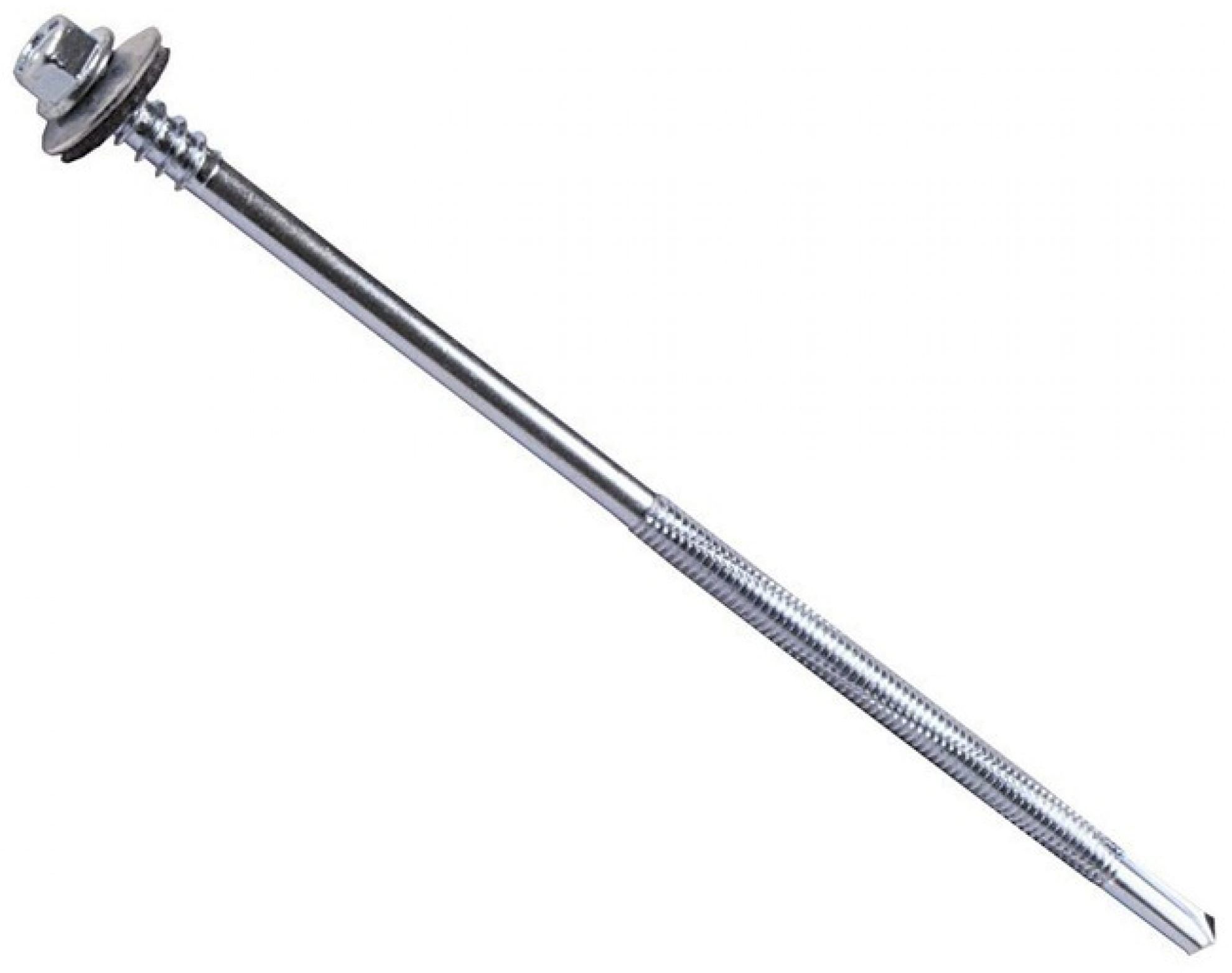 Изображение товара Саморез для сэндвич-панелей HARPOON 5,5/6,3x240 нержавеющая сталь антикоррозийное покрытие