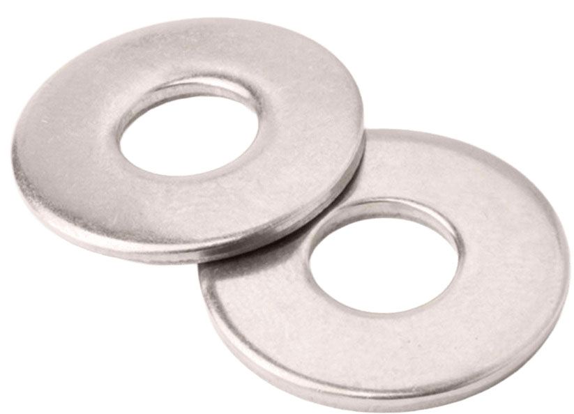 Шайба плоская широкая М16 NFE 25-514 тип L (WS 9247), нержавеющая сталь А2 - фото