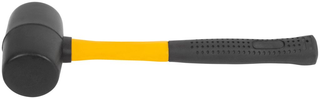 Киянка резиновая с фиберглассовой рукояткой 340 гр FIT 45492 - фото