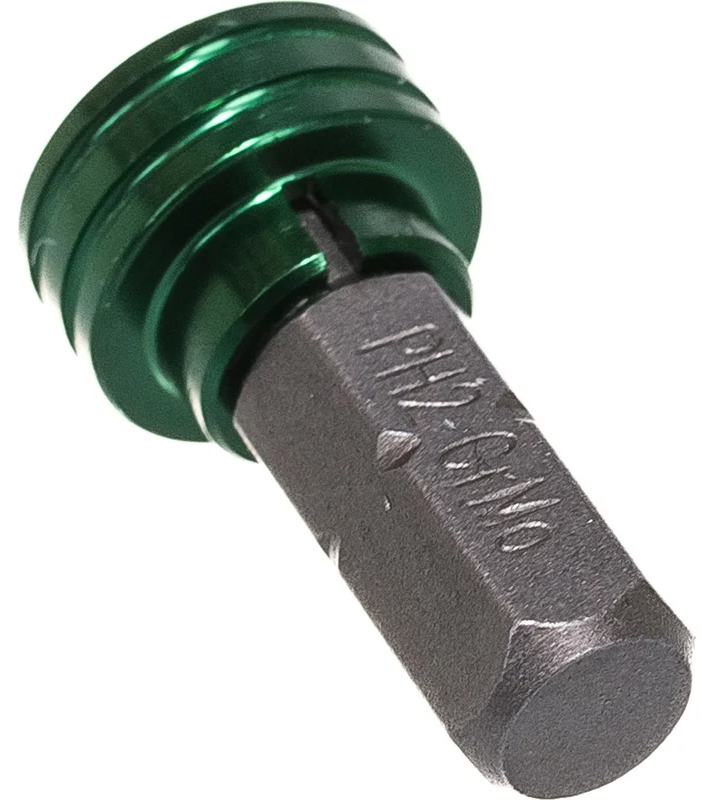 Бита с магнитным держателем-ограничителем 25 мм, PH2 Magnet-X Kraftool 26128-2-25-1, хромомолибденовая сталь - фото