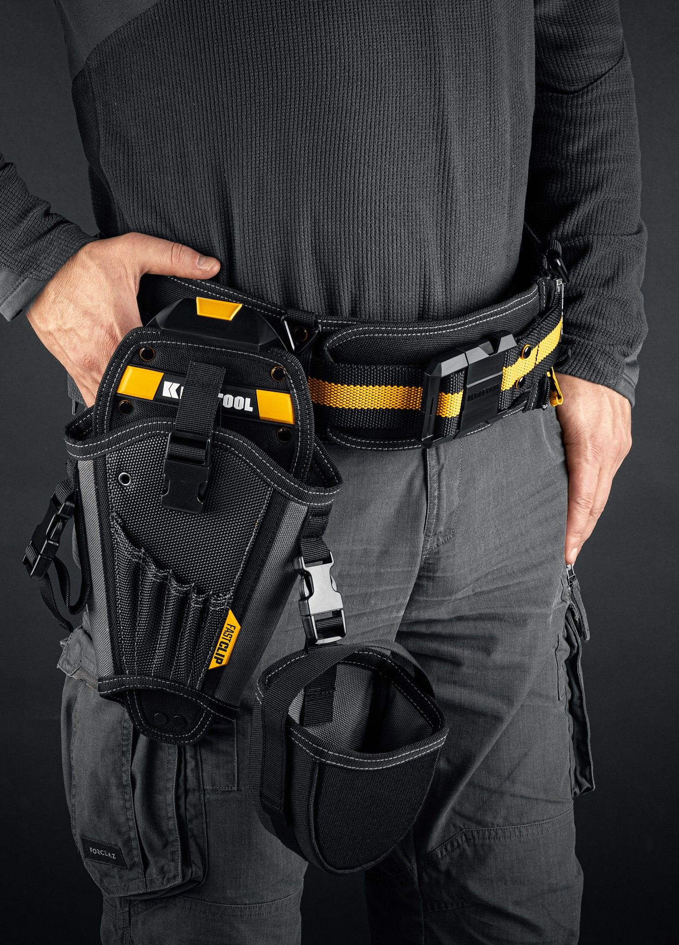 Кобура для шуруповерта KH-5 с креплением FastClip Kraftool 38769 - фото