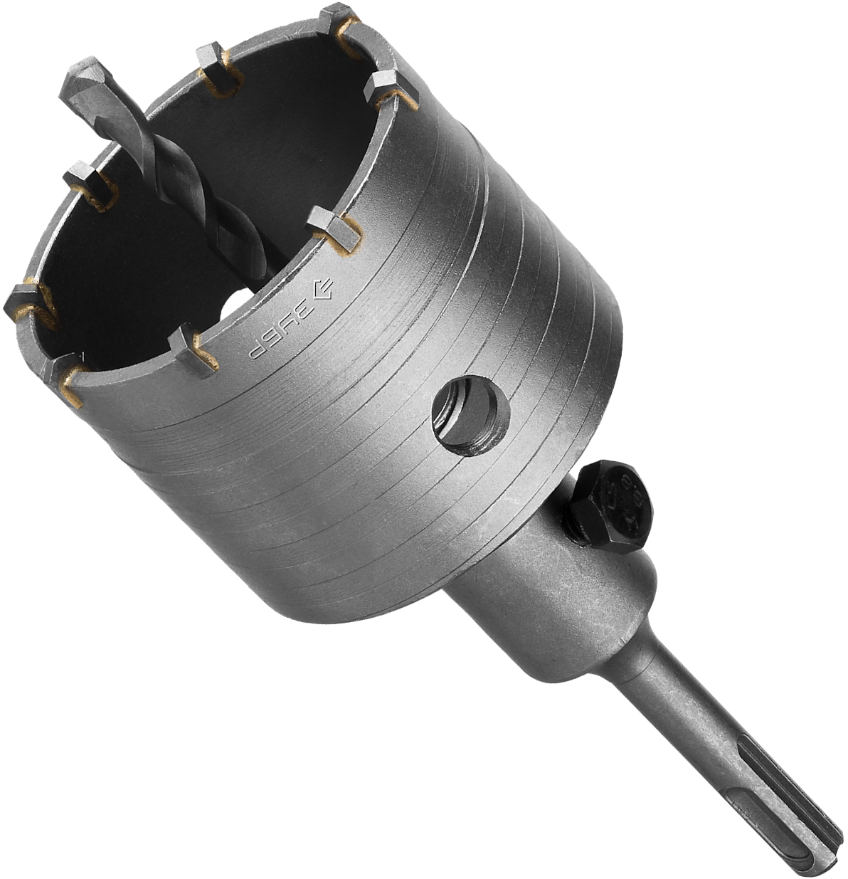 Коронка по бетону с державкой 73 мм SDS-plus ЗУБР Мастер 29211-73 - фото