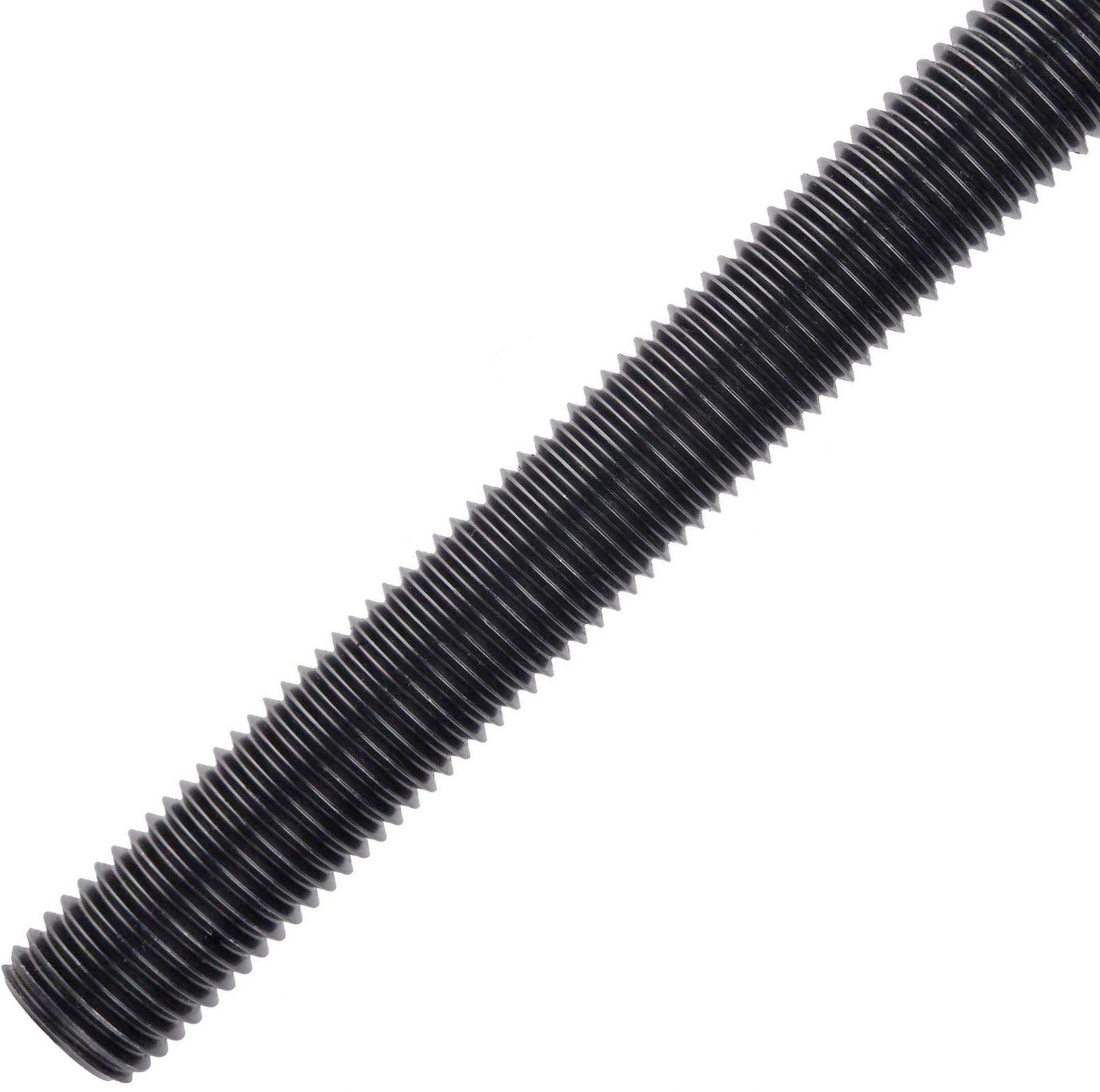 Шпилька дюймовая 1/4"-28x3ft (910 мм) DIN 975 UNF, класс прочности 10.9 (Grade 8), без покрытия - фото