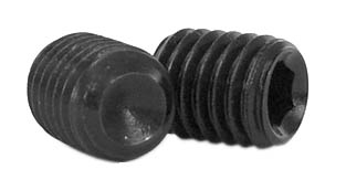 Винт установочный DIN 916 (ISO 4029) с засверленным концом, сталь 45Н - фото