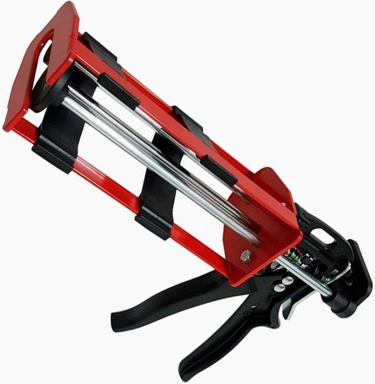 Пистолет скелетный для инжекционной массы 585/385 мл Фиксар 602100585, сталь, пластик - фото