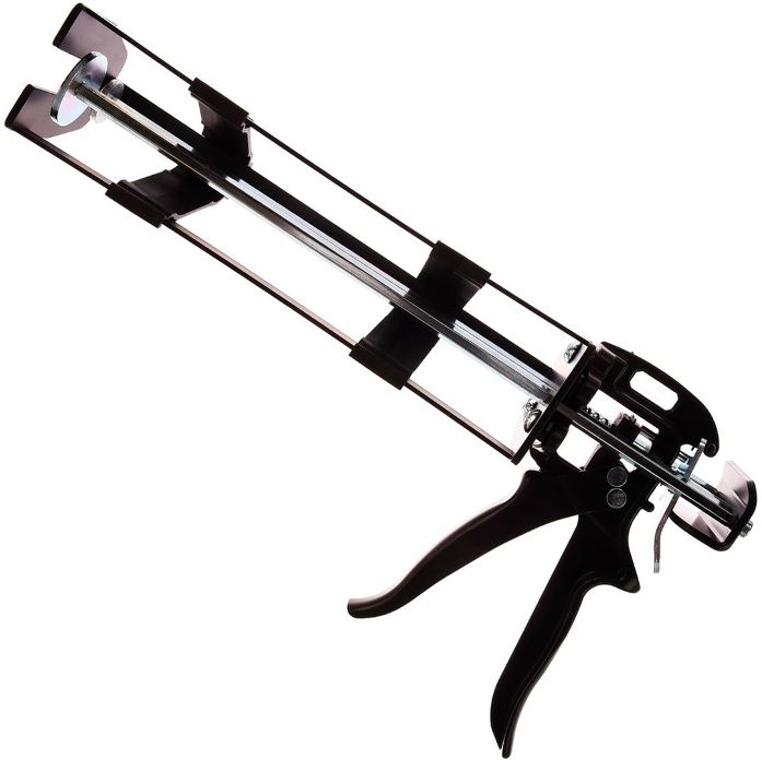 Пистолет скелетный для двухкомпонентной инжекционной массы 585/385 мл Himtex МЕТ585 - фото