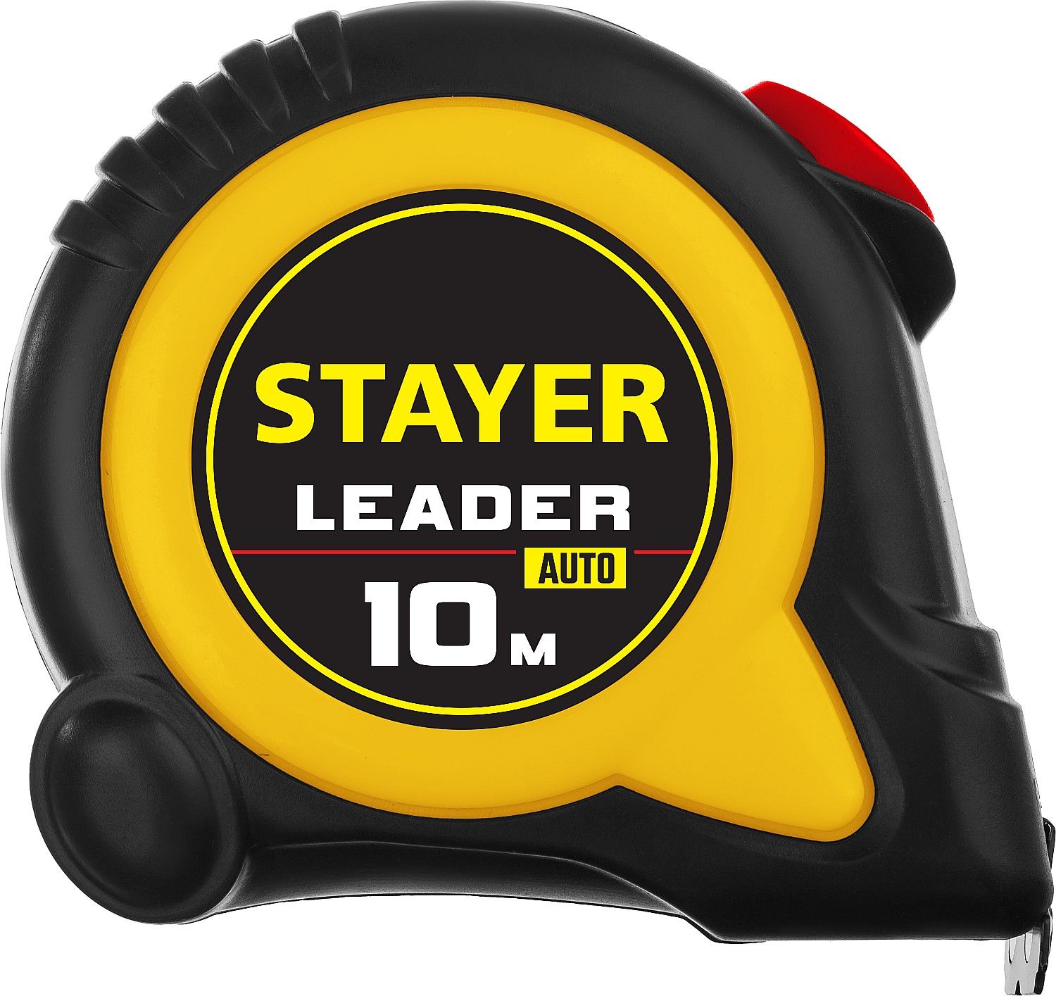 Рулетка измерительная с автостопом 10 м х 25 мм Stayer Leader Professional 3402-10-25 - фото