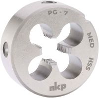 Изображение товара Плашка PG11-18 HSS DIN EN 40430 NKP 243110N, дюймовая резьба PG