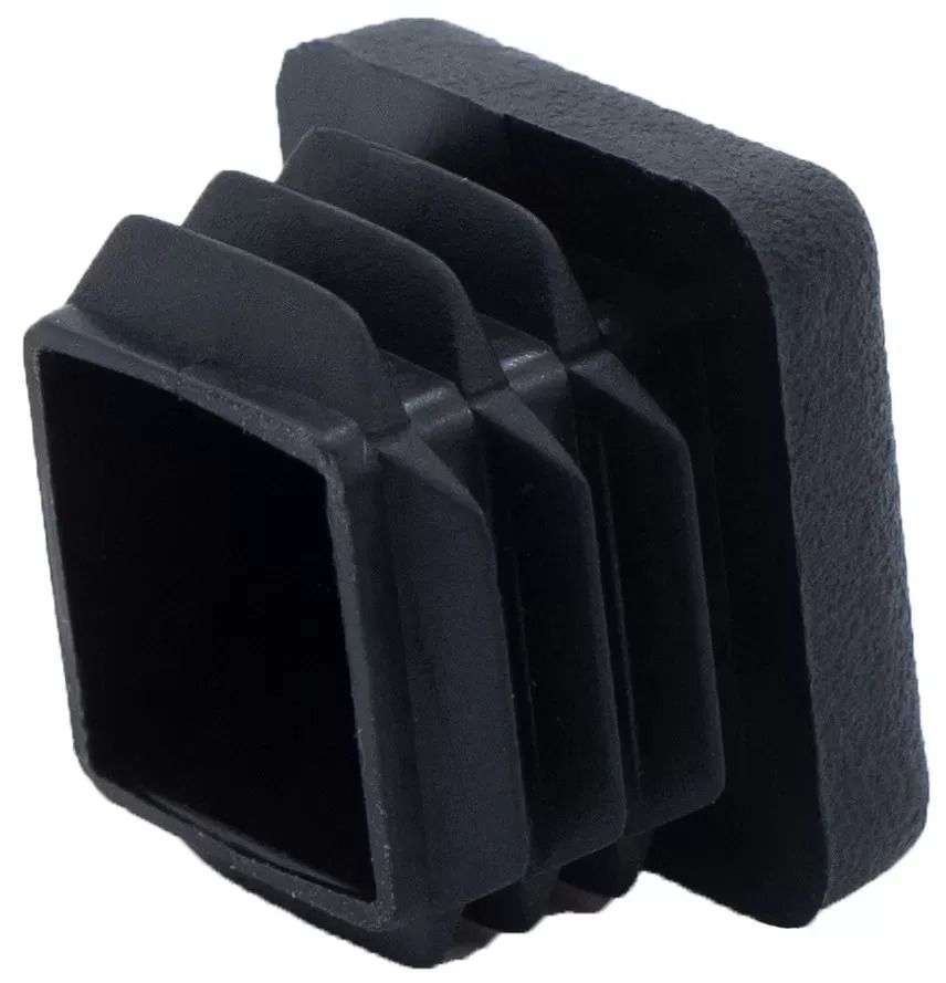 Заглушка внутренняя для квадратных труб ПЧН, пластик, цвет в ассортименте - фото