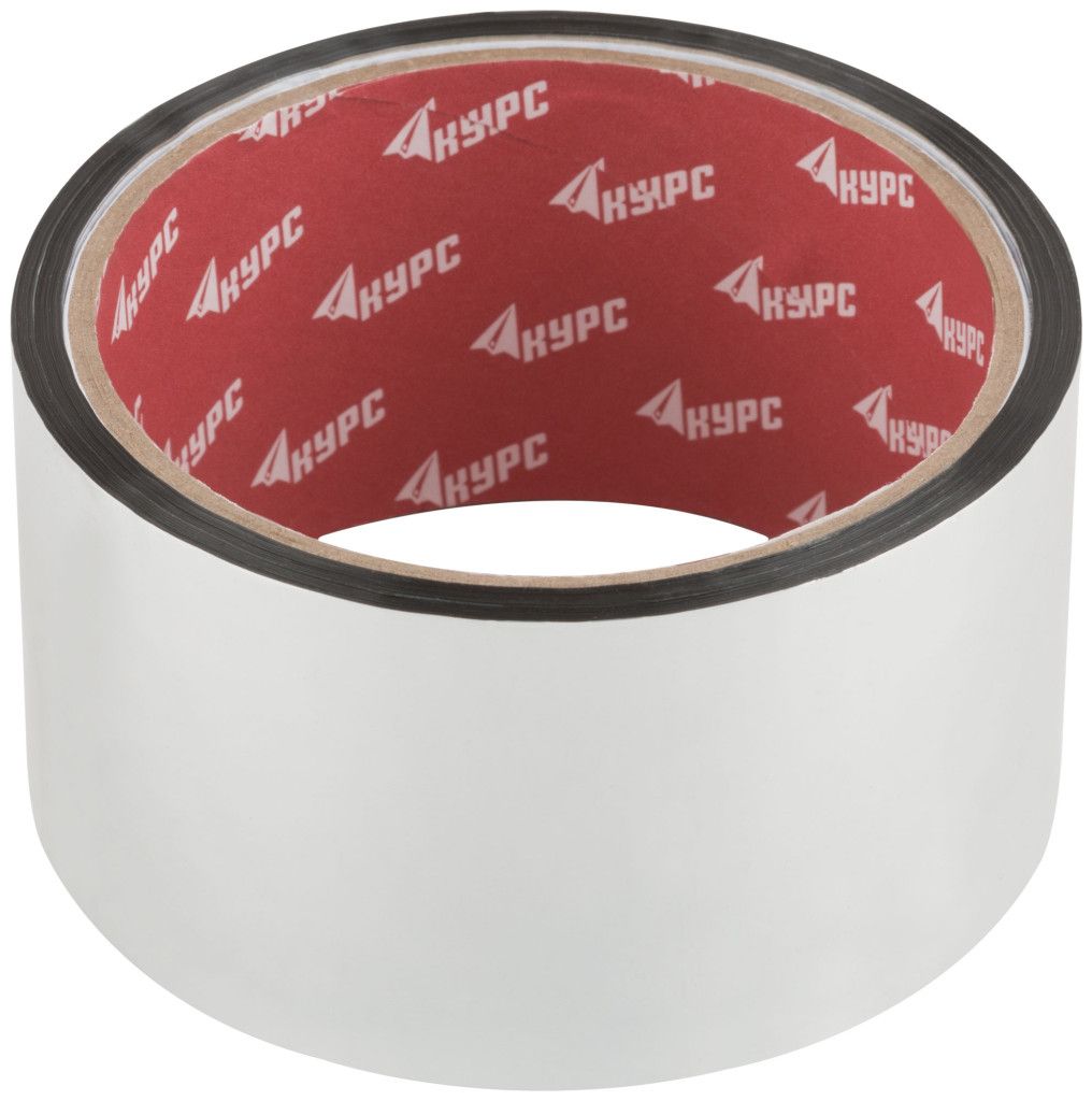 Лента металлизированная клейкая, 48 мм х 25 м КУРС 11660 - фото