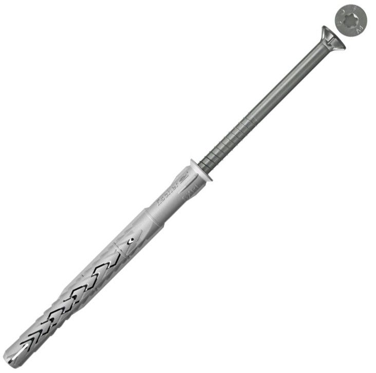 Дюбель фасадный 10х290 мм Fischer SXRL-T 522718, нержавеющая сталь А4 - фото