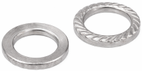 Шайба стопорная с насечками артикул 9268 тип Z для винтов с цилиндрической головкой, нержавеющая сталь А4