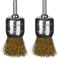 Набор щеток кистевых для дрели Профессионал ЗУБР 35225-30-H2, 2 шт