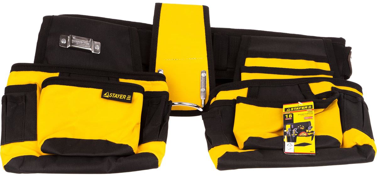 Пояс для инструментов 18 карманов Stayer 38612 - фото
