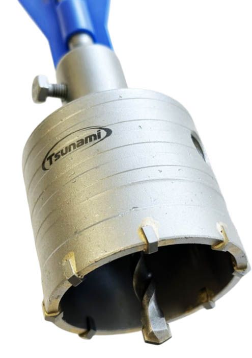 Коронка твердосплавная 68 мм в сборе SDS-plus Professional Tsunami T11610220000068 - фото