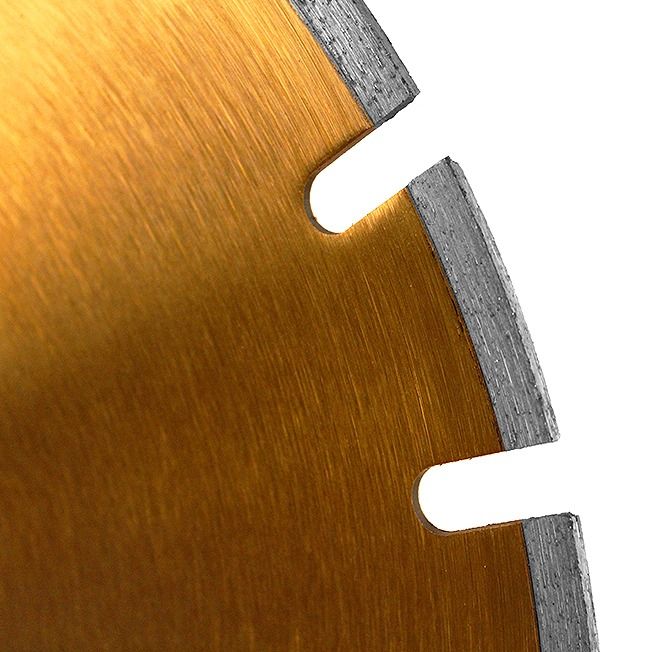 Диск алмазный сегментный YL по асфальту 350 мм, Messer 01-12-351 - фото