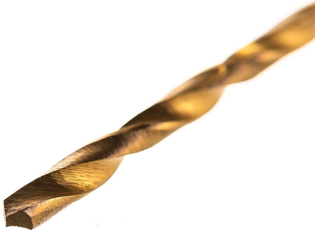 Сверло по металлу DIN 338 HSS-TiN Thorvik, в упаковке - фото