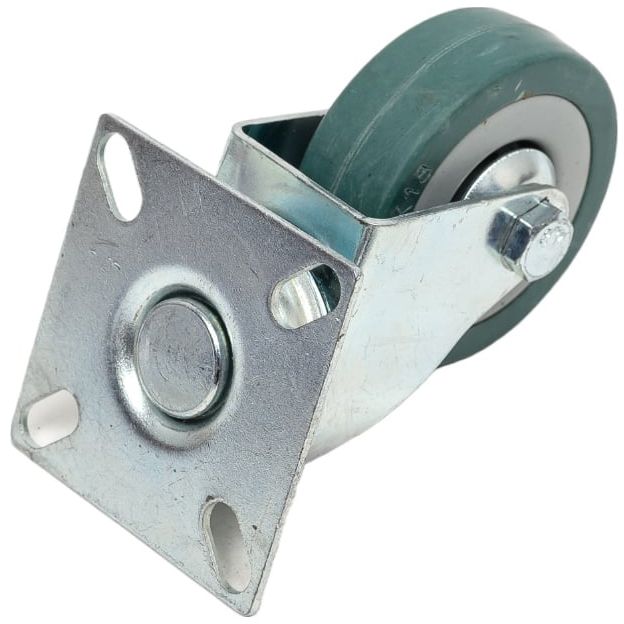 Колесо поворотное резина/полипропилен ЗУБР - фото