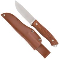 Нож туристический с деревянной ручкой 235 мм FIT 10730