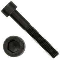 Винт с внутренним шестигранником М30х220 DIN 912, класс прочности 10.9, сталь без покрытия, 5 шт