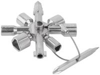 Изображение товара Ключ универсальный для электрошкафов 10-в-1 FIT 60110